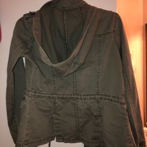 Army green jacket